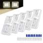 Solid Spare 5x RV LED 12V Double Dome switched Light Ceiling Fixture Camper Trailer Marine