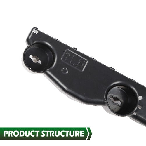 Solid Spare Fit For 13-15 Nissan Sentra Front Bumper Brackets Left+Right Pair Set