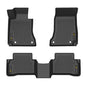 Solid Spare Fit For 2015-2021 Mercedes-Benz C-Class Sedan All Weather TPE Floor Mats Liners