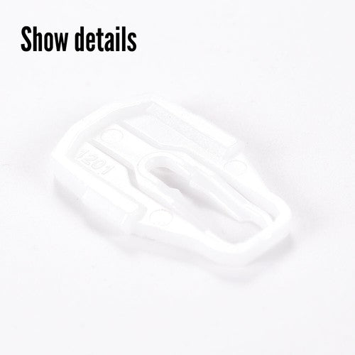 Solid Spare Fit For 66-69 Lincoln Fender Door Quarter Molding Plastic Clip Trim 6-Clips Kit