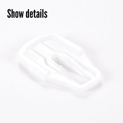 Solid Spare Fit For 66-69 Lincoln Fender Door Quarter Molding Plastic Clip Trim 6-Clips Kit