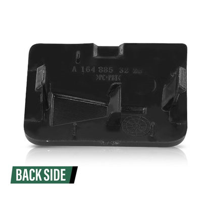 Solid Spare Rear Bumper Tow Hook Eye Cover Cap Fit For 09-11 Mercedes-Benz ML-Class