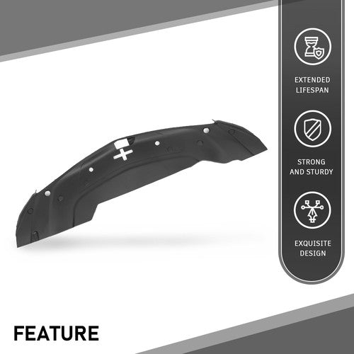 Solid Spare New Radiator Support Cover Direct Replacement Fit For 2013-2017 Cadillac XTS