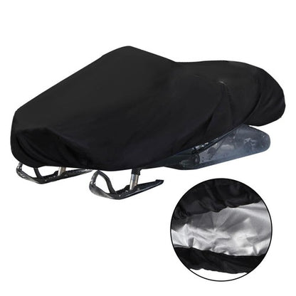 Solid Spare New For Snowmobile up to 90" Black Heavy Duty Trailerable Sled Storage Cover US