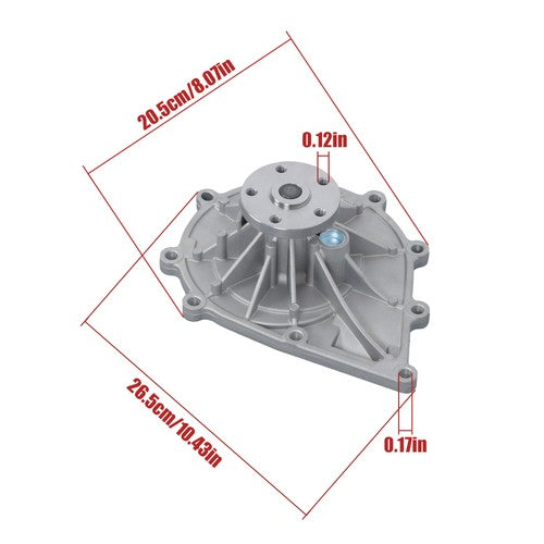 Solid Spare A4722000401 4722000401 44057HD Water Pump for Detroit Diesel DD13 DD15 DD16