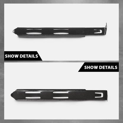 Solid Spare Headlight Mounting Retainer Tab Clips Fit For 99-04 Mustang or Cobra Set of 4