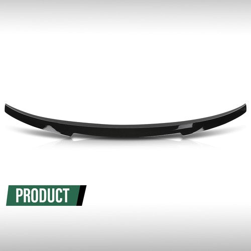 Solid Spare Fit For 21-25 BMW G26 430i Gran Coupe i4 Gloss Black M4 Style Trunk Spoiler