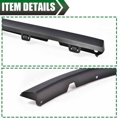 Solid Spare Fit For 2011-2017 Jeep Grand Cherokee Fender Flares Front Left+Right Black Pair