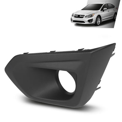 Solid Spare Fog Light Bezel Lamp Cover Fit For 2012 2013 2014 Subaru Impreza Left Side
