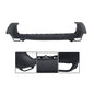 Solid Spare Rear Bumper Upper Cover Replacement W/o Park Assist For Jeep Cherokee 2019-2023