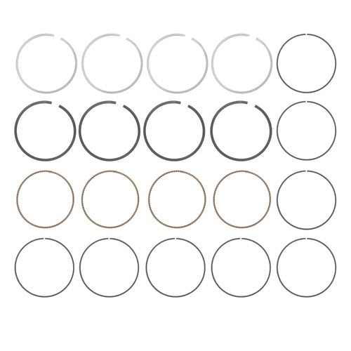 Solid Spare For 16-18 Tucson 18-21 Kona Engine Piston Gasket Valve Bearing Timing Kit w/Rods