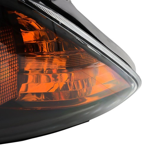 Solid Spare Left+Right Side Black Halogen Headlight Headlamp For Toyota RAV4 2006 2007 2008