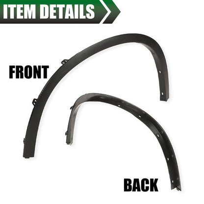 Solid Spare Fit For 2012-2015 BMW X1 Front Left Side Fender Flare Wheel Well Arch Molding
