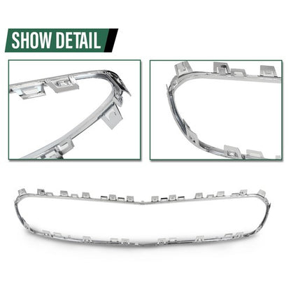 Solid Spare Front Grille Center Molding Trim Fit For 2017-2020 Mercedes Benz E350 MB1202106