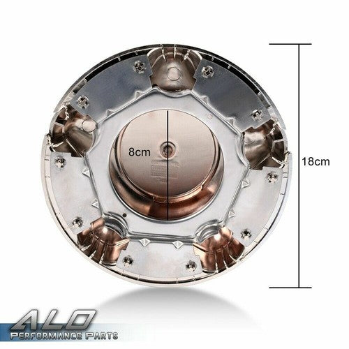 Solid Spare Fit For 97-04 Ford F-150 & Expedition 7" Center Hub Cap With 5 Lug Steel Wheel