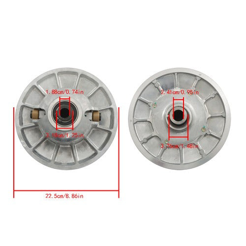 Solid Spare For Polaris RZR Ranger 570 Ace ATV SECONDARY DRIVEN CLUTCH 1323038 1323070 NEW
