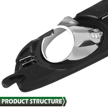 Solid Spare Bumper Fog Light Bezel Lamp Trim Fit For 2010-2013 Buick Lacrosse Left+Right