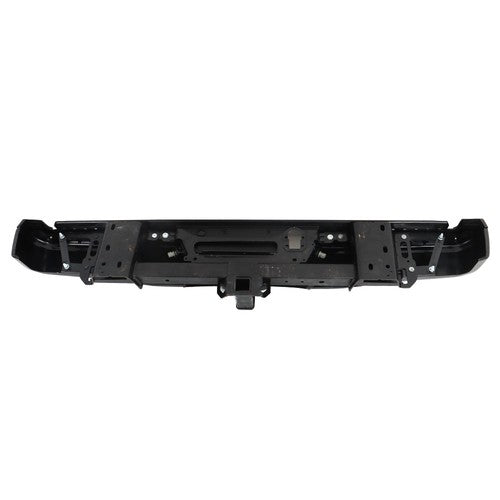 Solid Spare w/ Holes w/ Tow Hooks Metal Rear Bumper Automobiles For Ford F-150 2015-2020