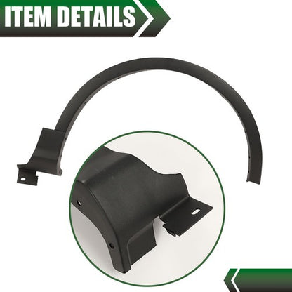 Solid Spare Front Right Side Fender Flare Wheel Arch Molding Fit For 2013-2017 Ford Escape