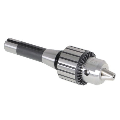 Solid Spare 1/8"- 5/8" Heavy Duty Keyed Drill Chuck with R8 Shank & Key in Prime Quality New
