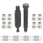 Solid Spare For Ford Powerstroke 6.0L 2003-10 Injector Sleeve Cup Removal Tool Install Kit