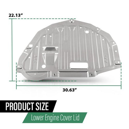 Solid Spare Fit For 2017-2022 Honda CR-V EX EX-L Lower Engine Cover Lid 74112-TLA-A01