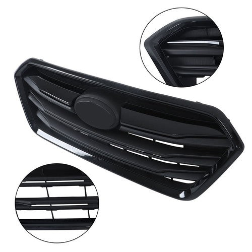 Solid Spare For Subaru Legacy 2018-2019 Black Front Upper Grill Bumper Grille 91121AL18A