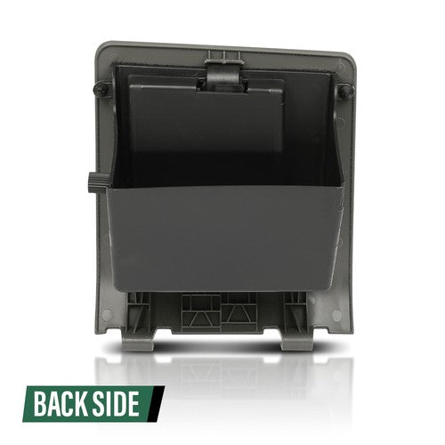 Solid Spare Dash Knee Center Glove Storage Cubby For 05-07 Ford F250 F350 Super Duty Gray