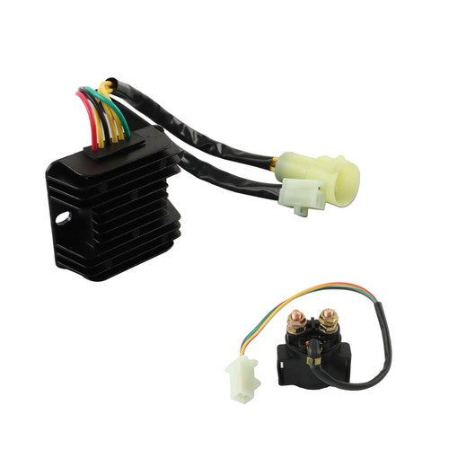 Solid Spare For Honda 300FW Fourtrax 300 TRX300 1988-1992 Regulator Rectifier +Starter Relay