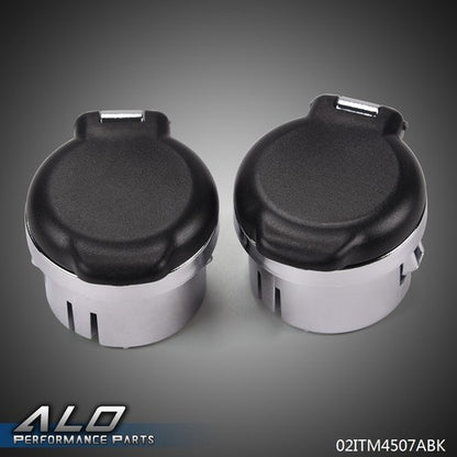 Solid Spare Fit for Silverado Sierra Chevy GMC 12V Power Outlet Plug Dash Cap Cover
