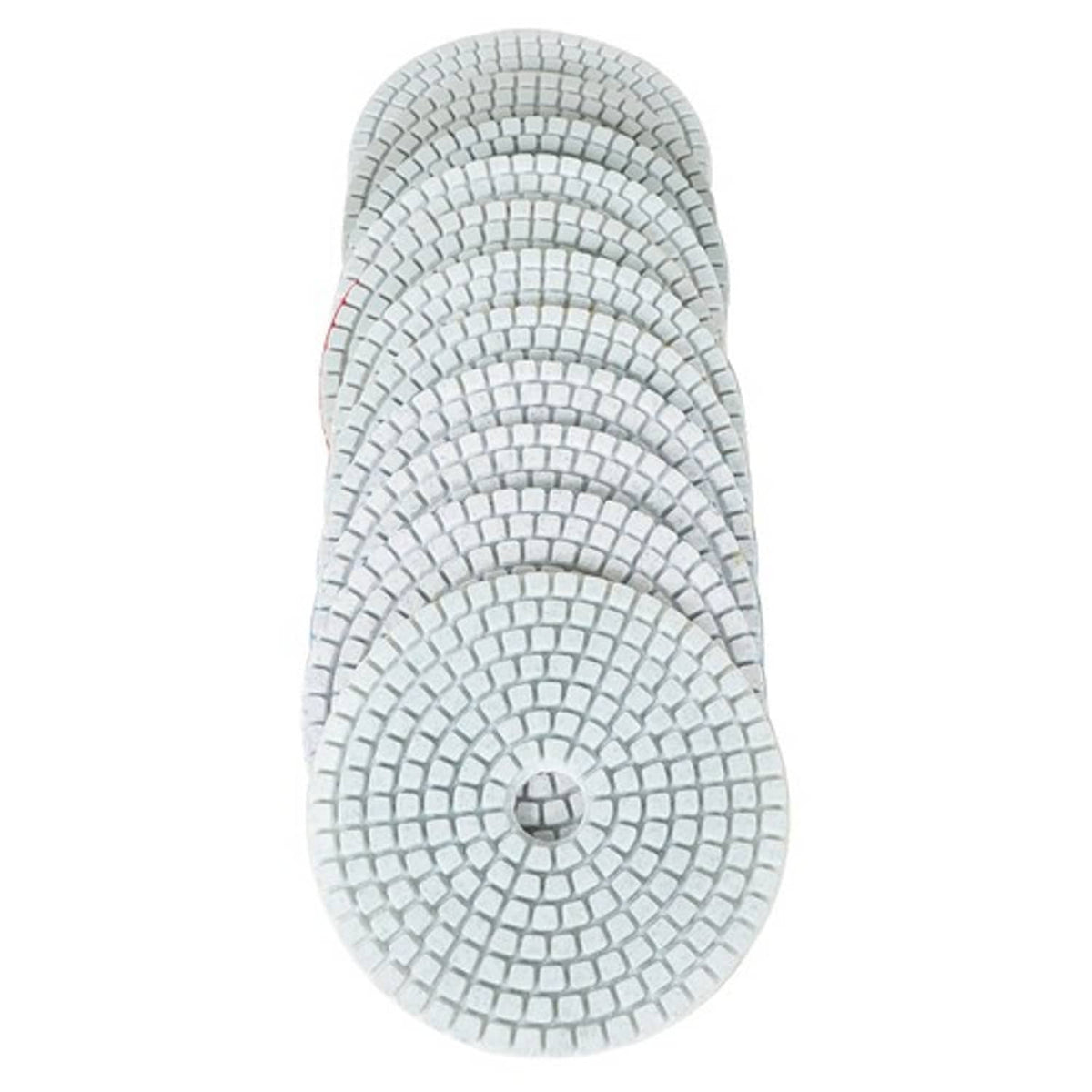 Solid Spare Diamond Polishing Pads Wet Dry 4 Inch Set Kit For Granite Concrete Marble 12PCS