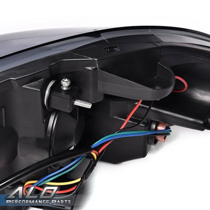 Solid Spare Fit For 06-13 Chevy Impala/06-07 Monte Carlo Amber Corner Smoke Lens Headlights