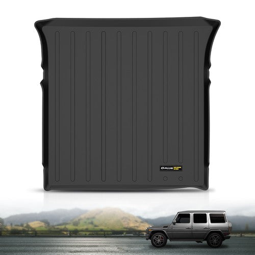 Solid Spare Fit For 02-18 Mercedes-Benz G-Class All Weather TPE Rear Cargo Liner Trunk Mat