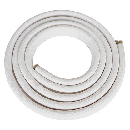 Solid Spare 16FT 1/4Inch - 1/2Inch Dia. Air Conditioning Cooling Connection Pipe Install Kit