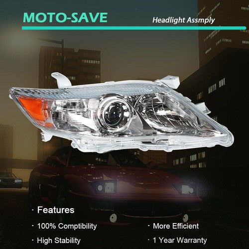 Solid Spare Headlight Fit For Toyota Camry LE XLE 2010-2011 Passenger Right Side RH