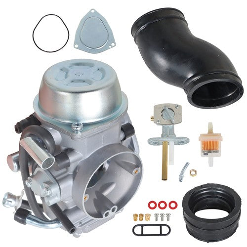 Solid Spare Carburetor Intake Manifolds Fuel Petcock For 2001 Yamaha Grizzly 600 YFM600FH