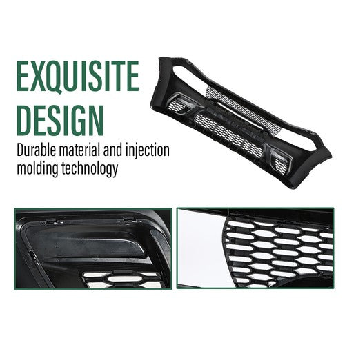 Solid Spare Front and Rear Bumper Hellcat Style Fit For 2015-2023 Dodge Charger Widebody Kit