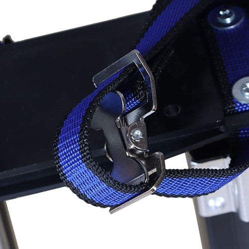 Solid Spare 24"- 40" Drywall Painting Aluminum Alloy Stilt For Painter Taping Tool Black