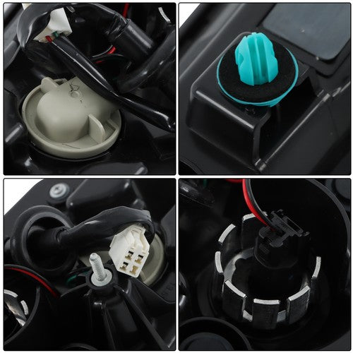 Solid Spare For Toyota Grand Highlander 2024 LH Tail Light Replacement Lamp LED Inner Clear