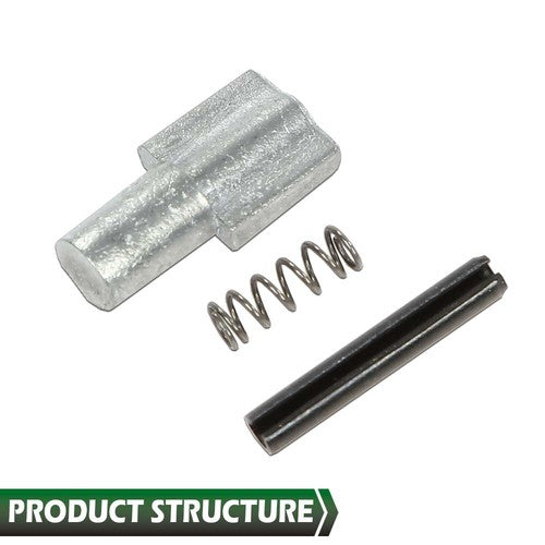 Solid Spare Fit For 1980-1996 Ford Truck Bronco F-150 Vent Window Handles Locks Black