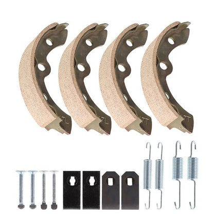 Solid Spare (4) For Club Car Golf Cart Brake Shoes Pads DS & Precedent 1018232-01 1995-up US