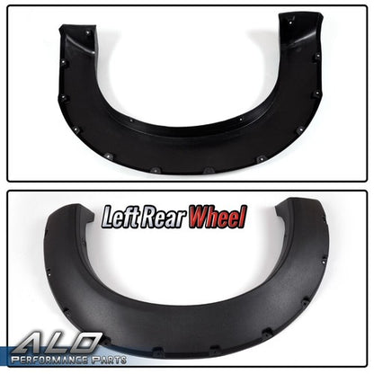 Solid Spare Pocket Rivet Fender Flares Wheel Cover Fit For Ford F-250 F-350 2011-2016