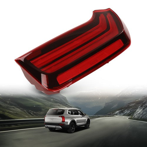 Solid Spare LED Tail Light Assembly Outer Right Side Fit For 2020-2022 Kia Telluride EX/SX