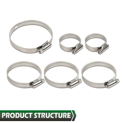 Solid Spare Fit For 72-81 Jeep AMC CJ5 CJ6 J10 J20 Wagoneer 304 360 V8 Red Radiator Hose Kit