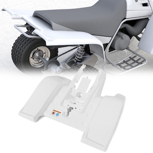 Solid Spare New White Rear Fender For 1987-2006 Yamaha Banshee YFZ350 Plastics Polished