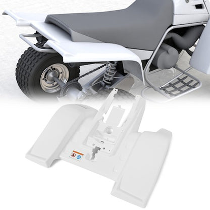 Solid Spare New White Rear Fender For 1987-2006 Yamaha Banshee YFZ350 Plastics Polished