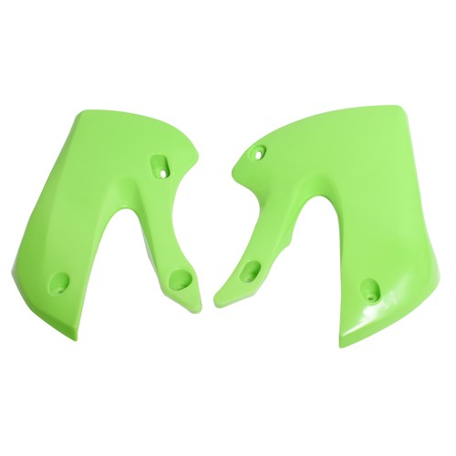 Solid Spare Plastic Fender Fairing Kit Green&White For KX 65 KLX 110 KLX110 DRZ110