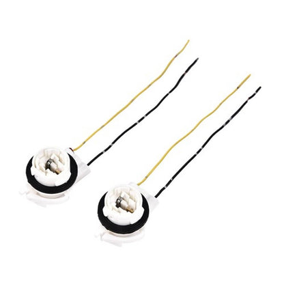 Solid Spare New Fit For 3156 3056 3456 4156 Bulb Socket Turn Signal Light Harness Wire Plug