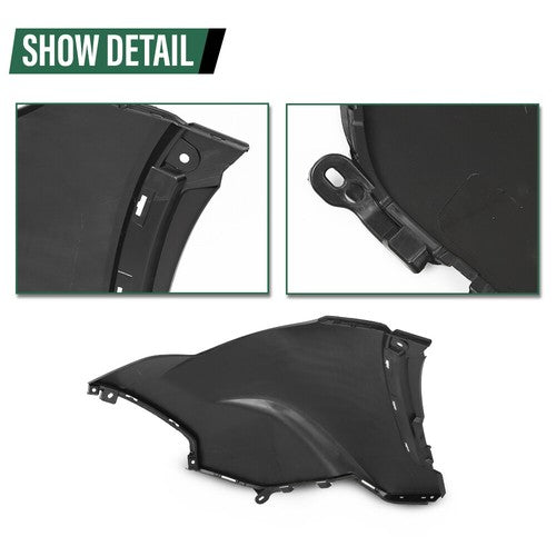 Solid Spare Fit For 22-24 Toyota Corolla Cross L/LE Front Right Bumper Cover W/O Park Assist
