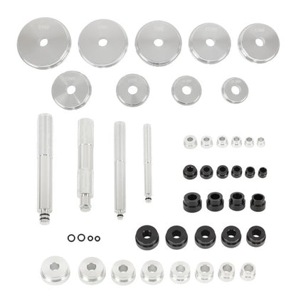 Solid Spare 43PC Bearing Press Kit Bearing Race and Seal Driver Set for Bearing Installation